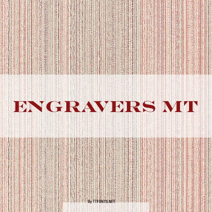 Engravers MT example